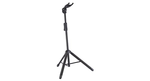 GUITTO GU-GGS06 Universal Guitar Stand – Collapsible Floor Stand for Guitar & Bass